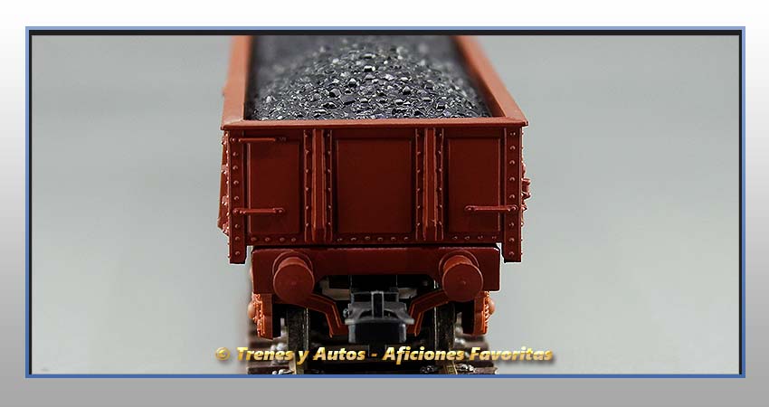 Vagón abierto carbón Tipo Ealos - Renfe