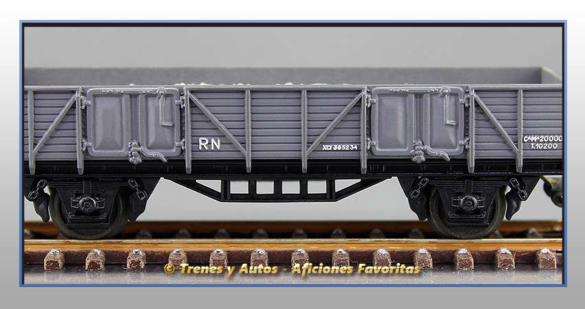 Vagón borde medio Tipo X1 - Renfe