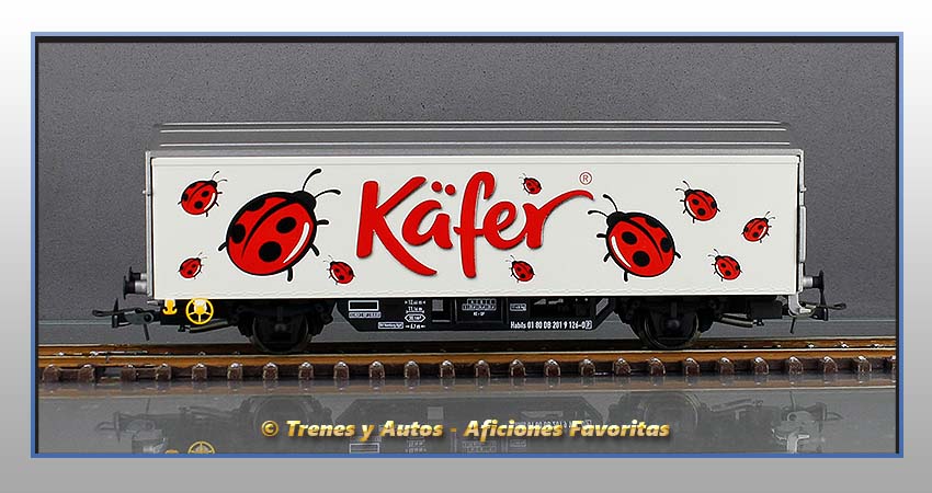 Vagón cerrado Tipo Habils "Käfer" - DB