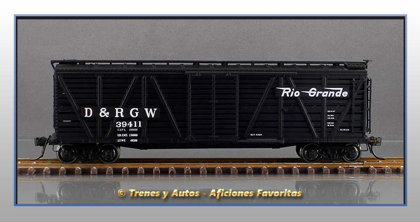 Vagón jaula ganado K7A "D&RGW" - Río Grande