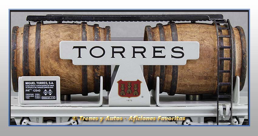 Vagón cuba Serie PR "Torres" - Renfe