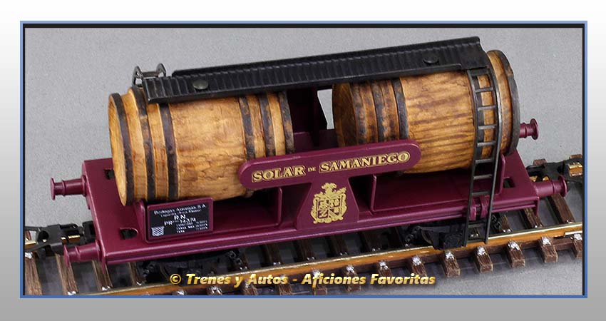 Vagón cuba Tipo PR "Solar de Samaniego" - Renfe