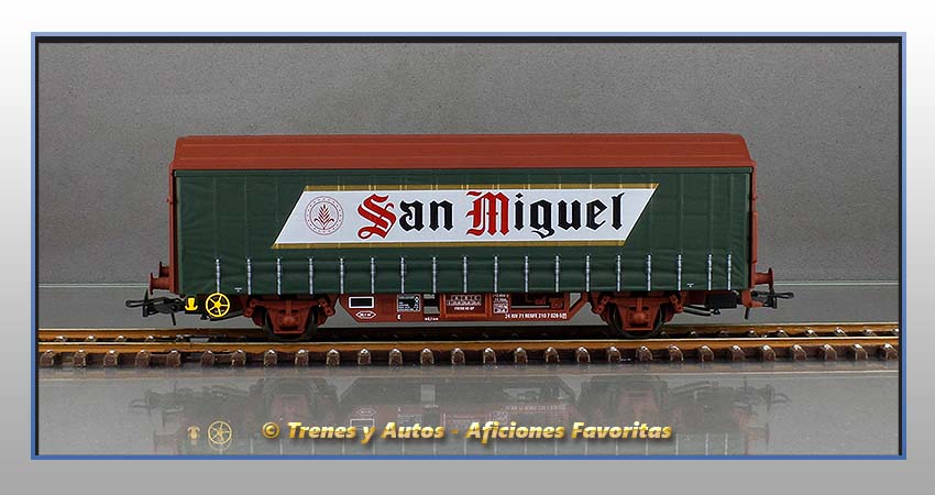 Vagón cerrado Tipo Hins "San Miguel" - Renfe