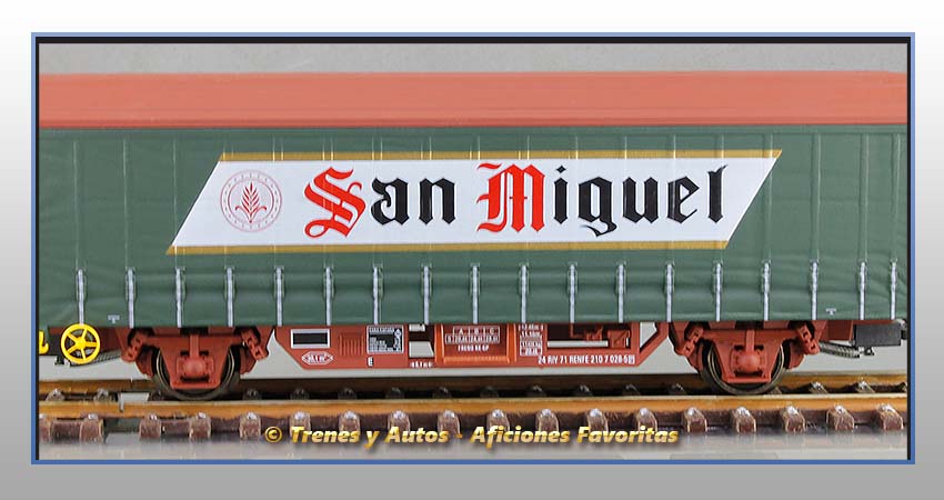 Vagón cerrado Tipo Hins "San Miguel" - Renfe