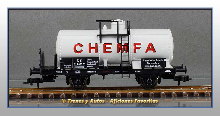 Vagón cisterna "Chemfa" - DB