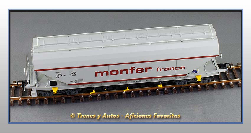 Vagón tolva Tipo Uacs "Monfer-France" - Renfe