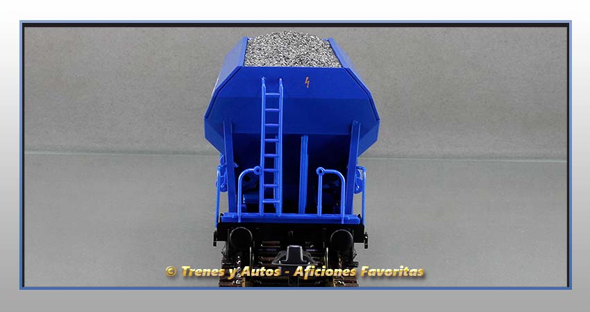 Vagón tolva balasto Tipo U "Mantenimiento de Infraestructuras" - Renfe