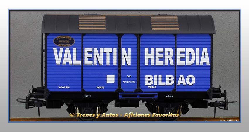 Vagón transporte de vino "Valentín Heredia" - Norte