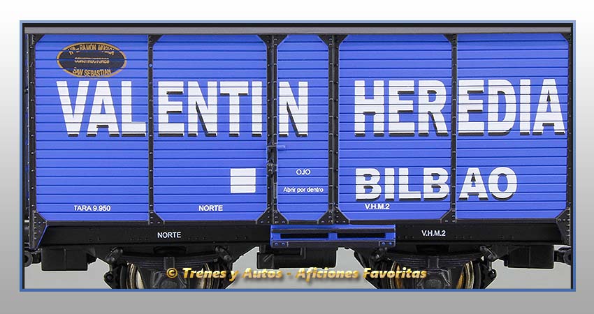 Vagón transporte de vino "Valentín Heredia" - Norte