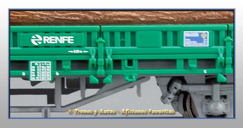Vagones plataforma Tipo Ks/Kbs - Renfe