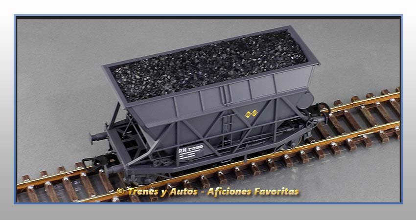 Vagón tolva carbón Tipo T - Renfe