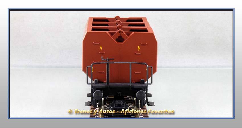 Vagones volquetes transporte carbón Tipo Fzz - DB