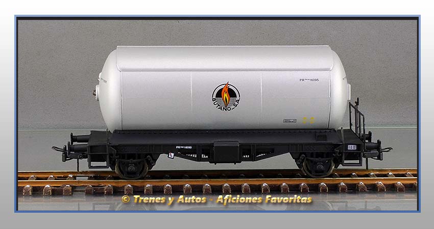 Vagón cisterna gases licuados "Butano S.A." - Renfe