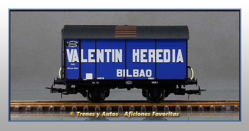Vagón transporte vino Tipo foudre "Valentín Heredia" - Norte