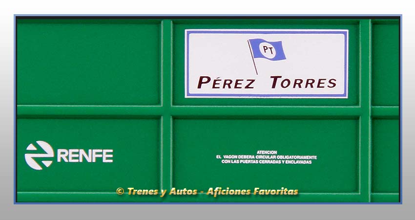 Vagón cerrado JPD Tipo Hbis "Pérez Torres" - Renfe