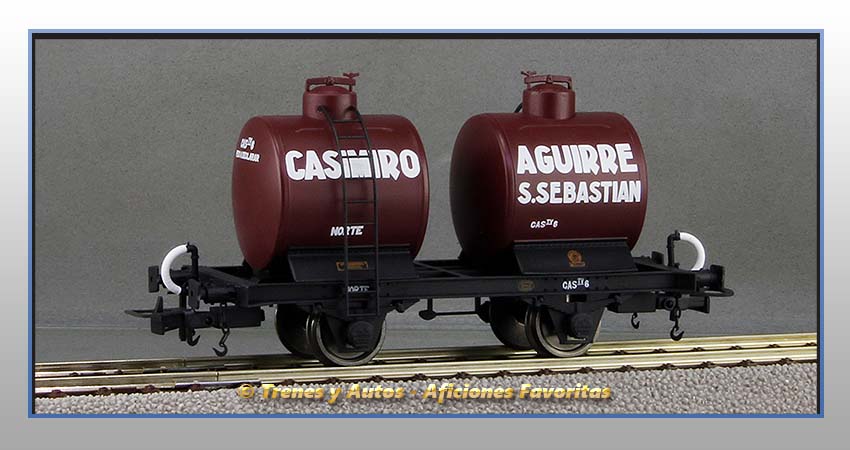 Vagón foudre bicuba "Casimiro Aguirre" - Norte