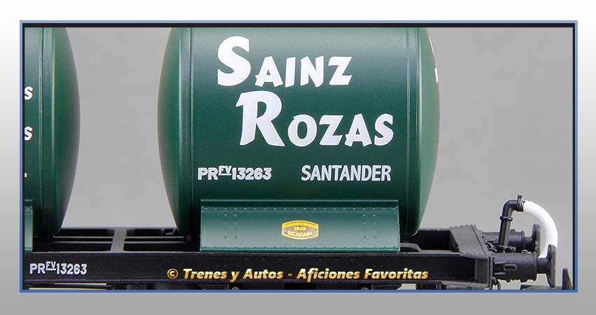 Vagón foudre bicuba "Sainz Rozas" - Renfe