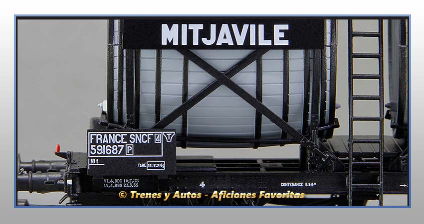 Vagón foudre bicuba "Mit Javile" - SNCF