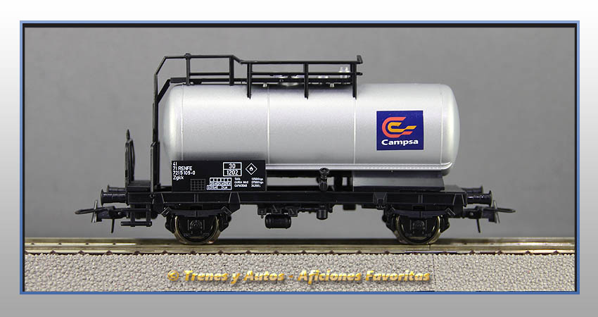 Vagón cisterna CAMPSA - Renfe