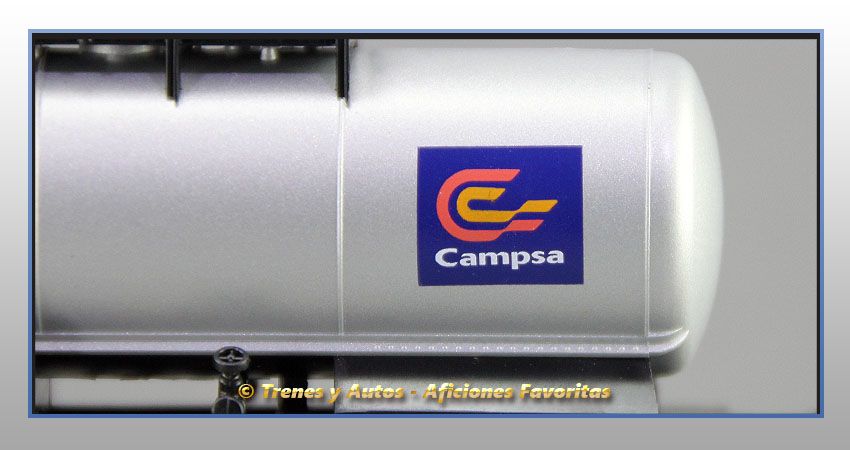 Vagón cisterna CAMPSA - Renfe