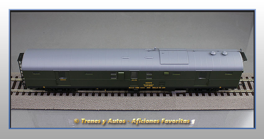 Furgón equipajes Serie 5000 DDT-5003 - Renfe