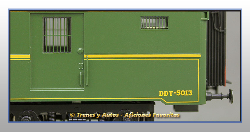 Furgón equipajes Serie 5000 DDT-5013 - Renfe
