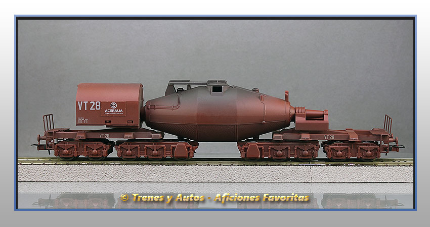 Vagón torpedo VT - Aceralia