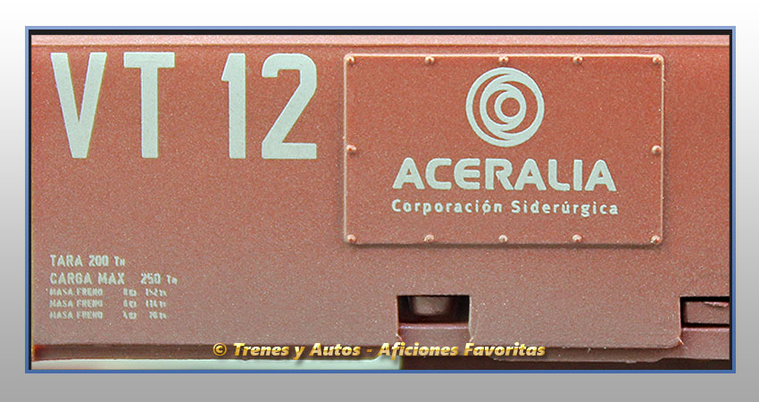 Vagón torpedo VT - Aceralia