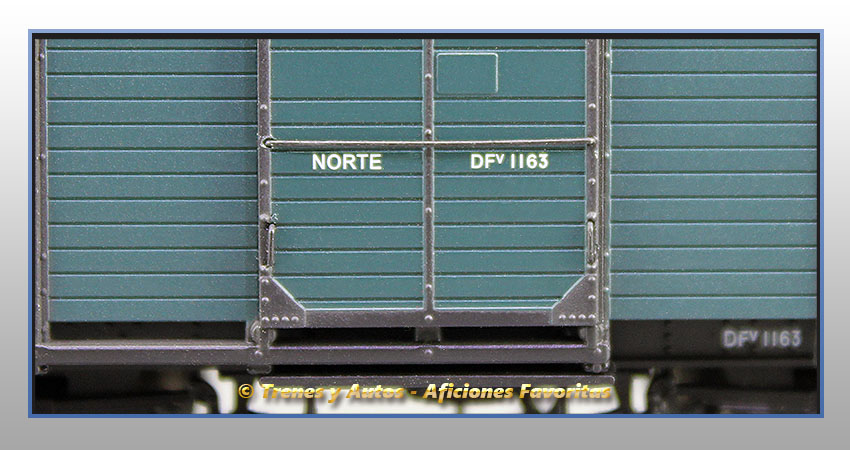 Furgón equipajes Serie DV 1163 - Norte