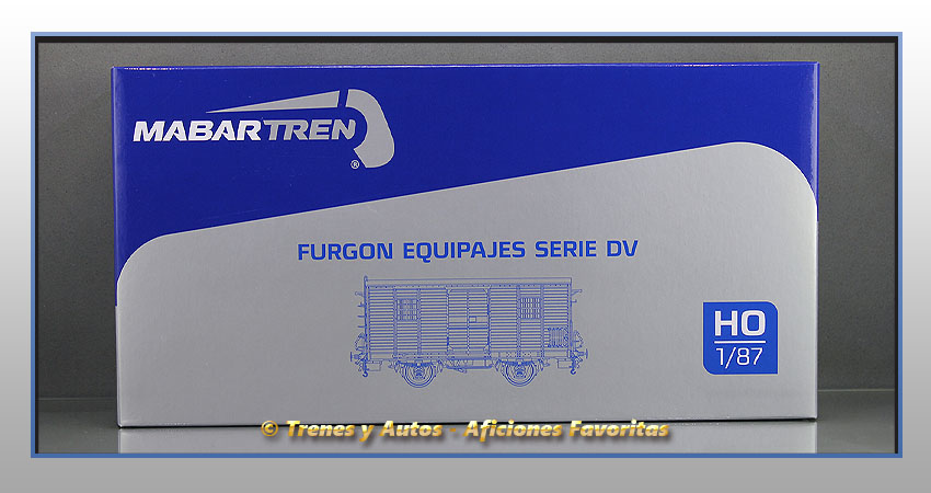 Furgón equipajes Serie DV 61152 - Renfe