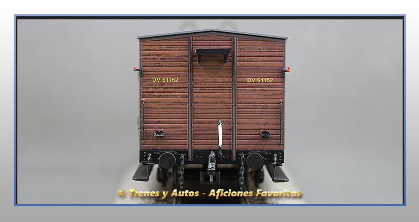 Furgón equipajes Serie DV 61152 - Renfe