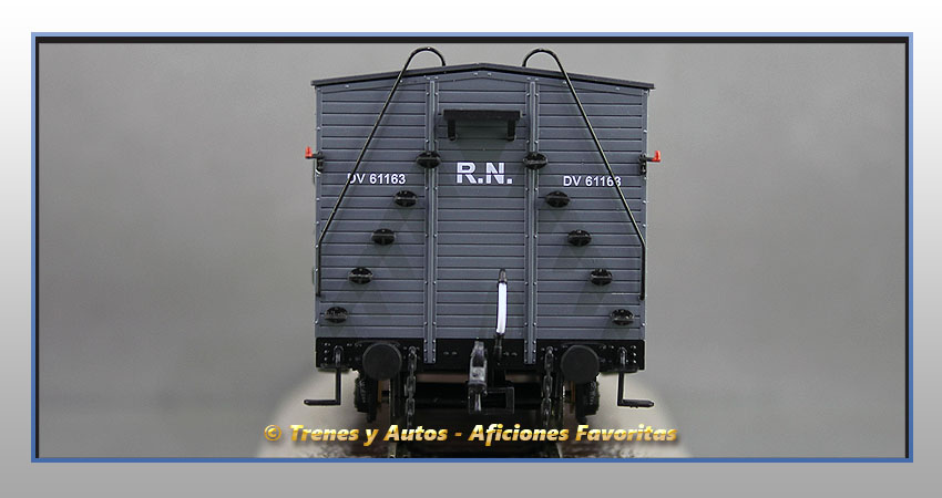 Furgón equipajes Serie DV 61163 - Renfe
