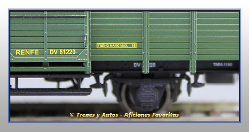 Furgón equipajes Serie DV 61220 - Renfe