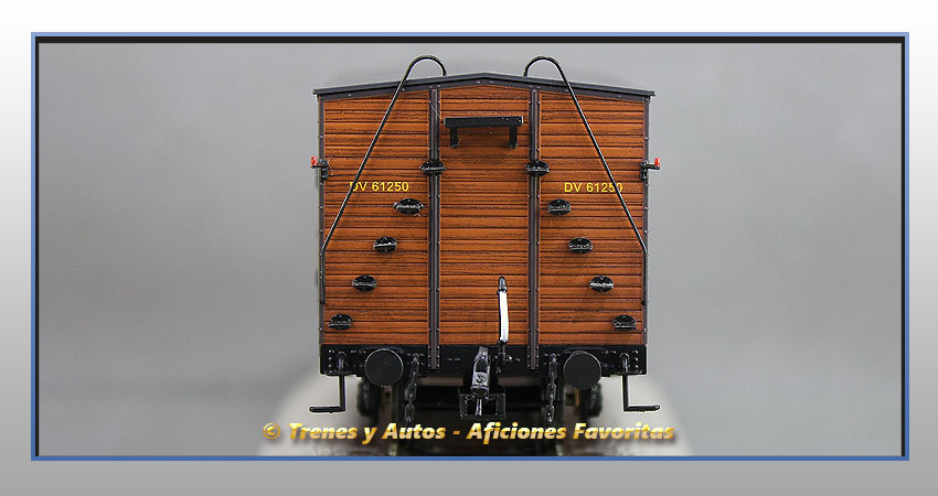 Furgón equipajes Serie DV 61250 - Renfe