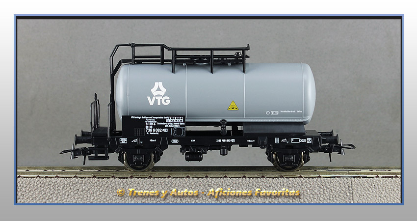 Vagón cisterna Tipo Zaes - VTG - DB