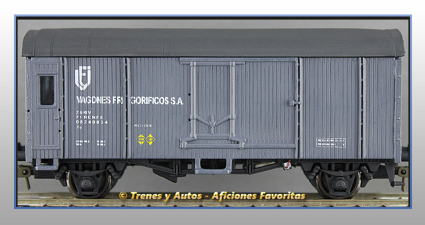 Vagón frigorífico PN 17000 "Vagones Frigoríficos SA" - Renfe