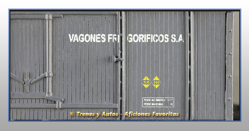 Vagón frigorífico PN 17000 "Vagones Frigoríficos SA" - Renfe