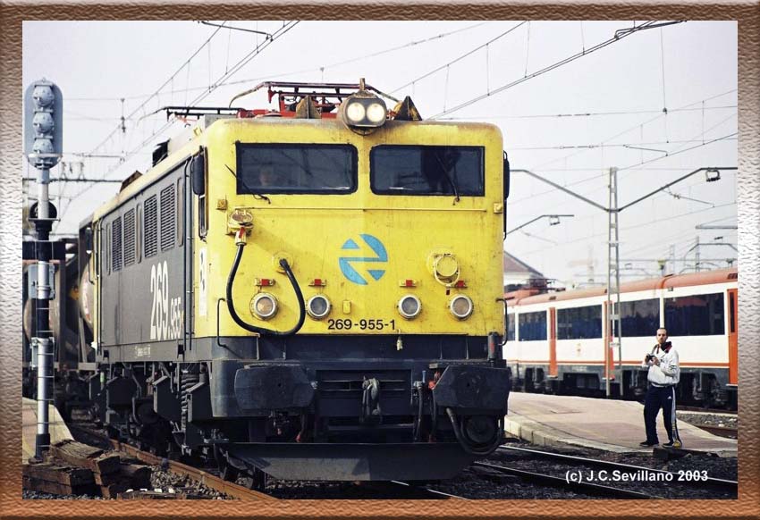 Locomotora eléctrica 269 955-1 "Taxi" - Renfe