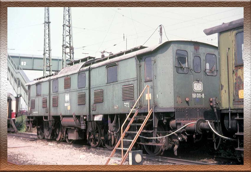 Locomotora eléctrica E 91 - 191 011-6 - DB