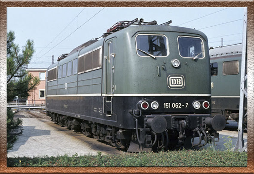 Locomotora eléctrica Serie 151 - DB