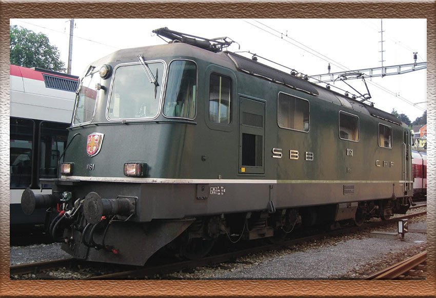 Locomotora eléctrica RE 4/4II 11161 - SBB-CFF
