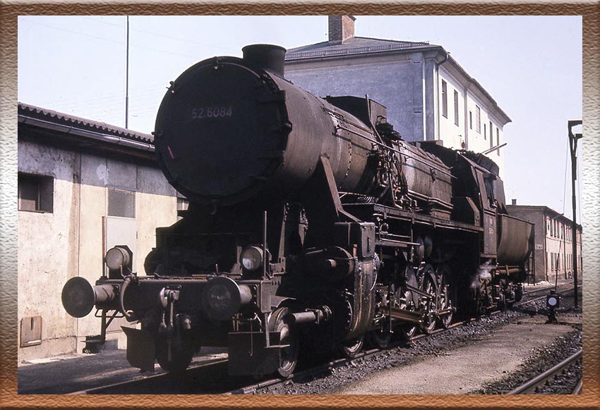 Locomotora vapor ténder BR 52 6084