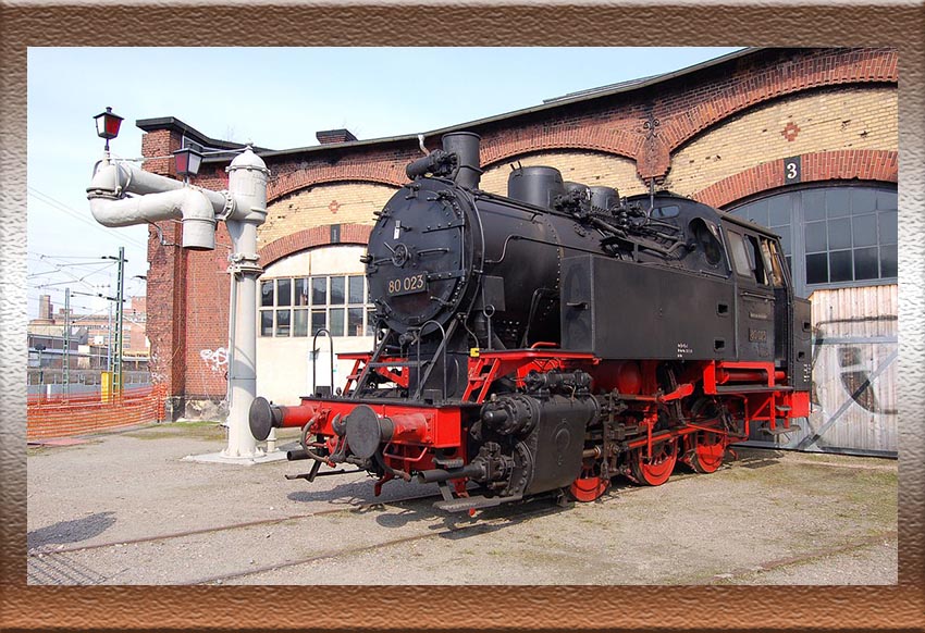 Locomotora vapor BR-80 023 - DB