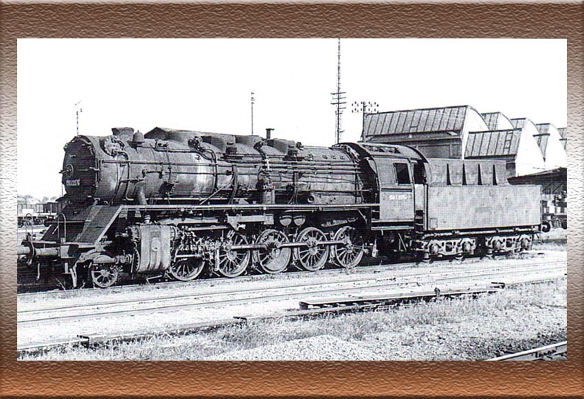 Locomotora vapor ténder BR 150 Z-2217 - SNCF