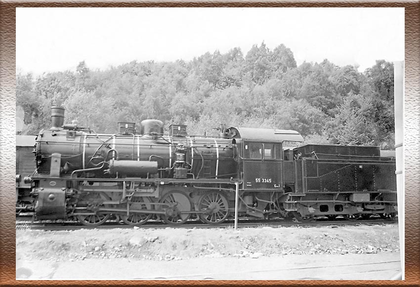 Locomotora vapor ténder Prusiana G8.1 55 3345