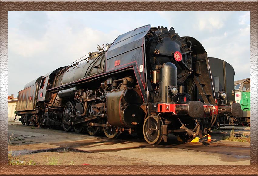 Locomotora vapor ténder BR 141-R 1126 - SNCF