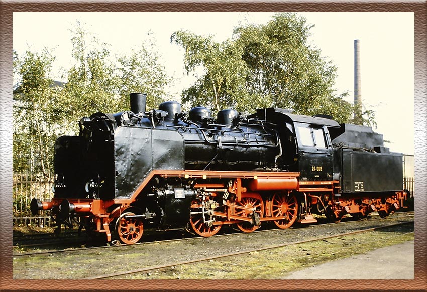Locomotora vapor ténder BR 24 009