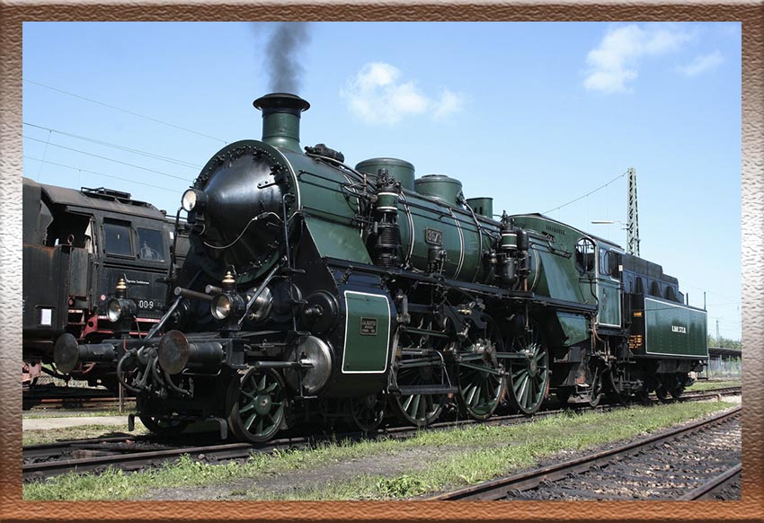 Locomotora vapor ténder S3/6 3673 - K.Bay.Sts.B