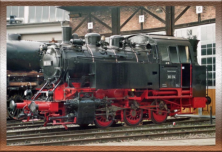 Locomotora vapor BR 80 014 - DB