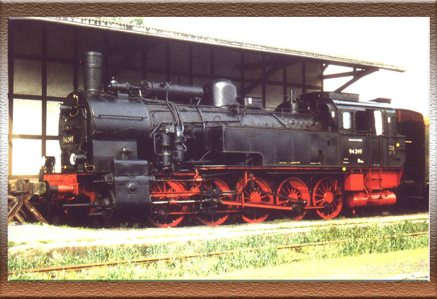 Locomotora vapor 94249 - DR (T16 Prusiana)